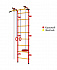 Детский спортивный комплекс ДСК "Пионер-с1н" (усиленый)(пристеночный) красно-желтый